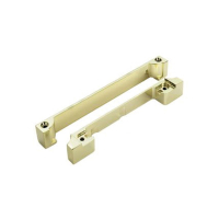 Rebate Kit 0.5inch for Euro Profile Deadlock - Electro Brass