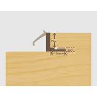 Exitex (Compex A10) Window Seal 45m Roll - Brown
