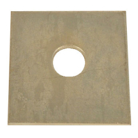 Square Plate Washers - M12 x 50mm x 50mm - BZP (30)
