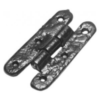 Kirkpatrick (1507) - 'H' Hinge Small (Pair) - Black