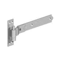 20inch Cranked Hook & Band Hinge (Pair) - Galvanised