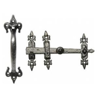 Kirkpatrick (3618) - 7 ¾inch Thumb Latch - Black