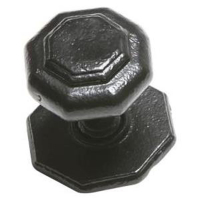 Kirkpatrick (3370) - Centre Door Knob - Black