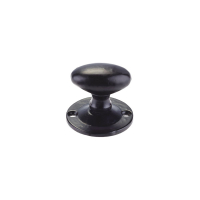 Oval Rack Bolt Thumbturn - Black