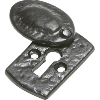 Kirkpatrick (1490) - Square Escutcheon with Oval Cover - Black