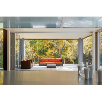 Centor E3 1L 2R Bi-Folding Kit - 3000mm Tracks, No Seals, SSS Finish (Opening Outwards)