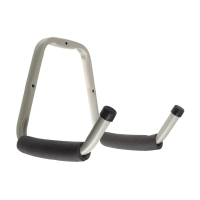 Heavy Duty Steel Double Hook 160mm x 280mm x 280mm (34kg Max Load)