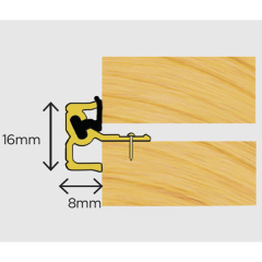 Exitex Double Door Centre Seal