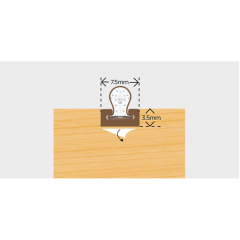 Exitex Self Adhesive Carriers with D slot