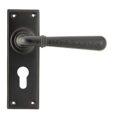 From the Anvil Hammered Newbury Lever Handle Set