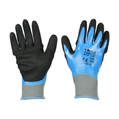 Waterproof Nitrile Palm Gloves
