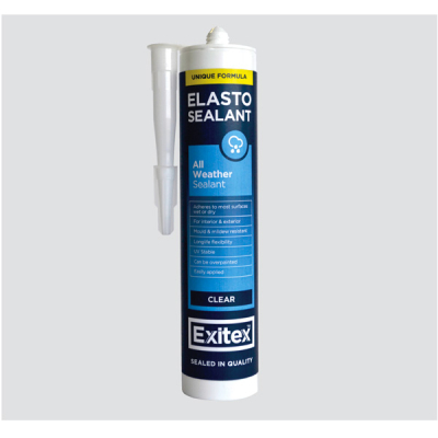 Exitex Elast-o-sealant 300ml - Clear
