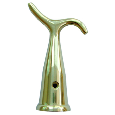 Pole Hook - Polished Brass