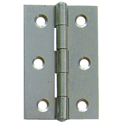 3Inch Steel Butt Hinge (Pair) - Zinc
