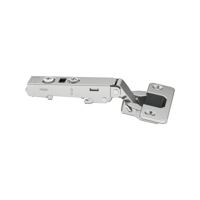Sprung Kitchen Hinge Full Overlay 110º Clip On (Pair) - Satin Nickel