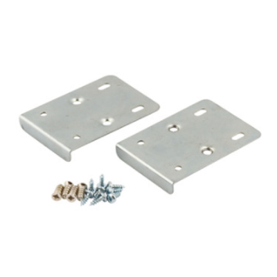 Kitchen Hinge Repair Plate Set (Galvanised)
