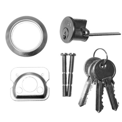 ERA Rim Cylinder Only - Satin Chrome