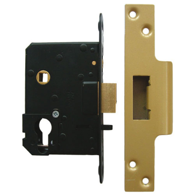 Rebate Kit 0.5Inch For 18370 Fire/Hotel Door Lock 76mm - Polished Brass