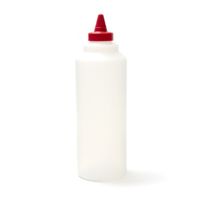 Empty Plastic Bottle With Lid For Adhesive / Glue - 1L