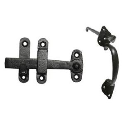 Kirkpatrick (1681) - Suffolk Latch Set - Black