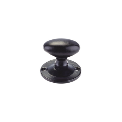 Oval Rack Bolt Thumbturn - Black