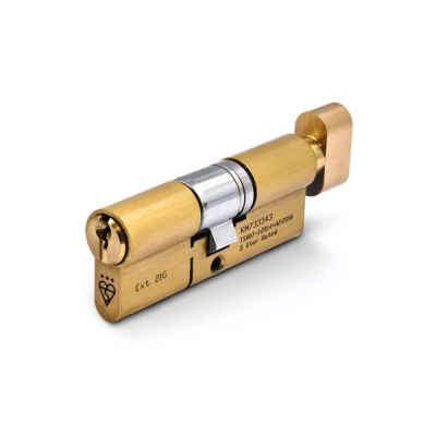 3* Euro Cylinders with Thumbturn