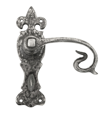 From the Anvil Curly Lever Handle Set