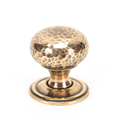 From the Anvil Hammered Mushroom Cabinet Knob