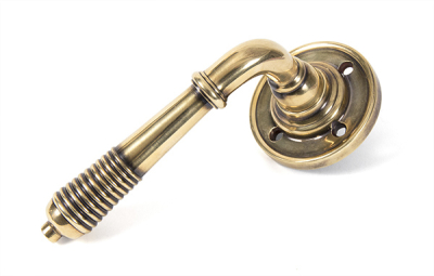 From the Anvil Reeded Lever on Rose Set