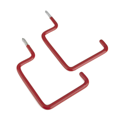 Screw-In Hook 115mm Square (2 Pack) (15kg Max Load)